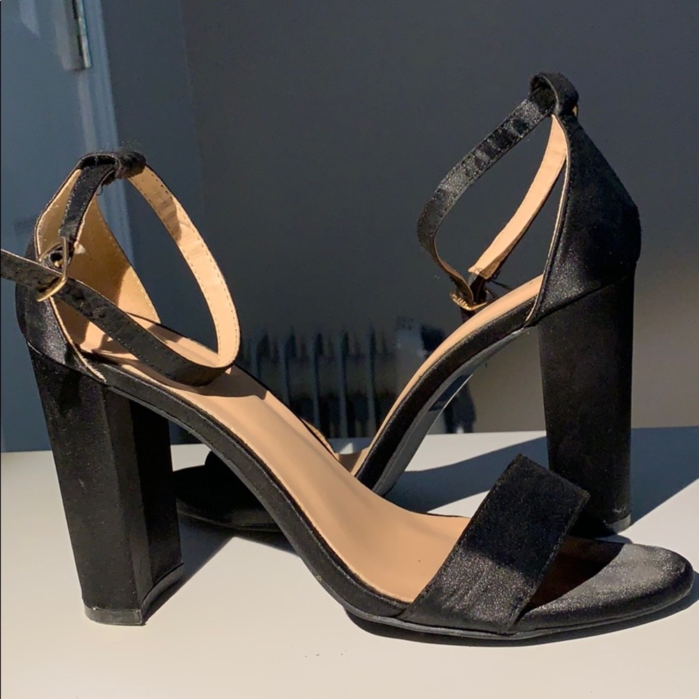Black heels